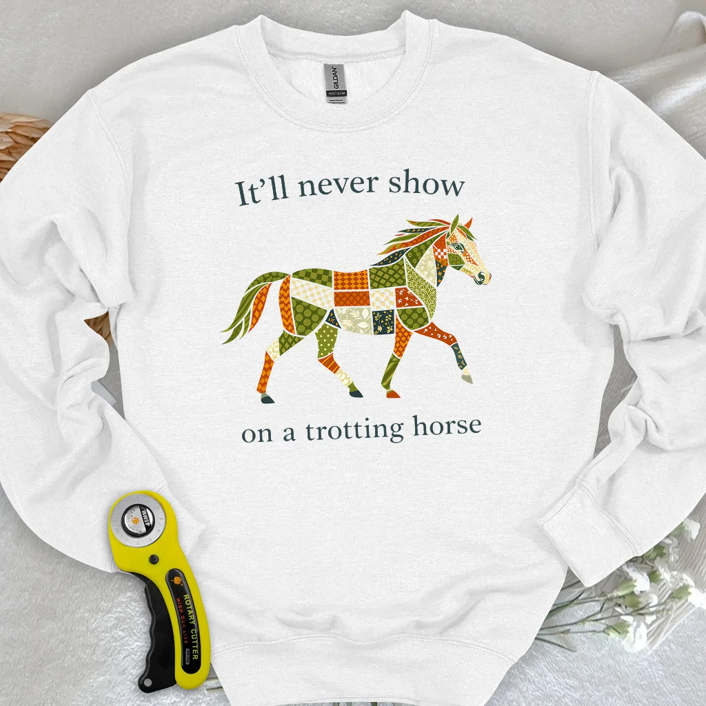 Trotting Horse Rule Sweatshirt
