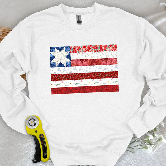 USA Star Flag Sweatshirt