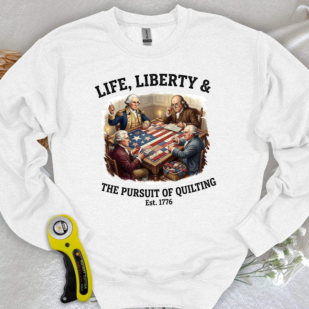 United We Quilt 1776 Sweatshirt