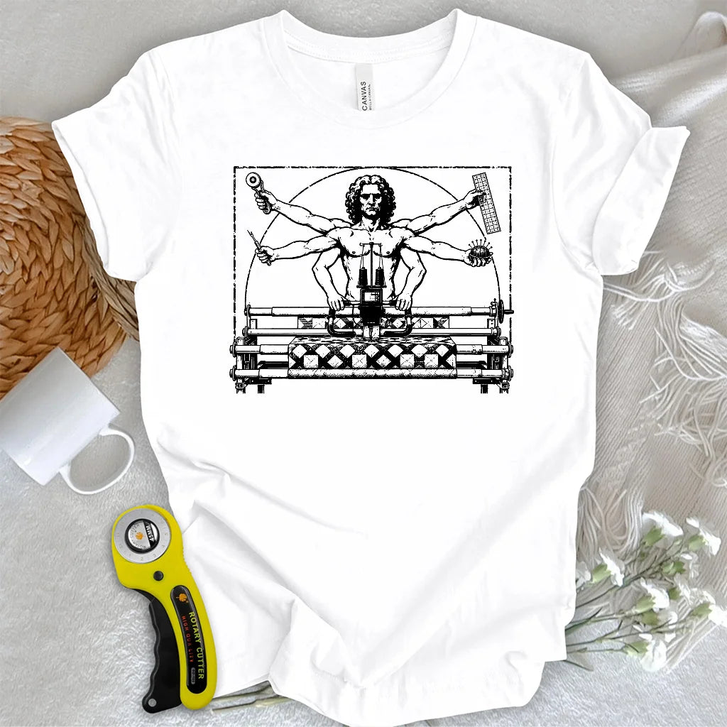 Vitruvian Longarmer T-shirt