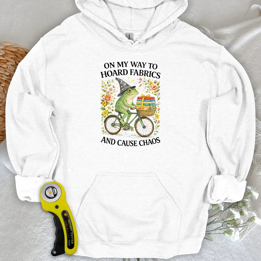 Way To Hoard Fabric Hoodie