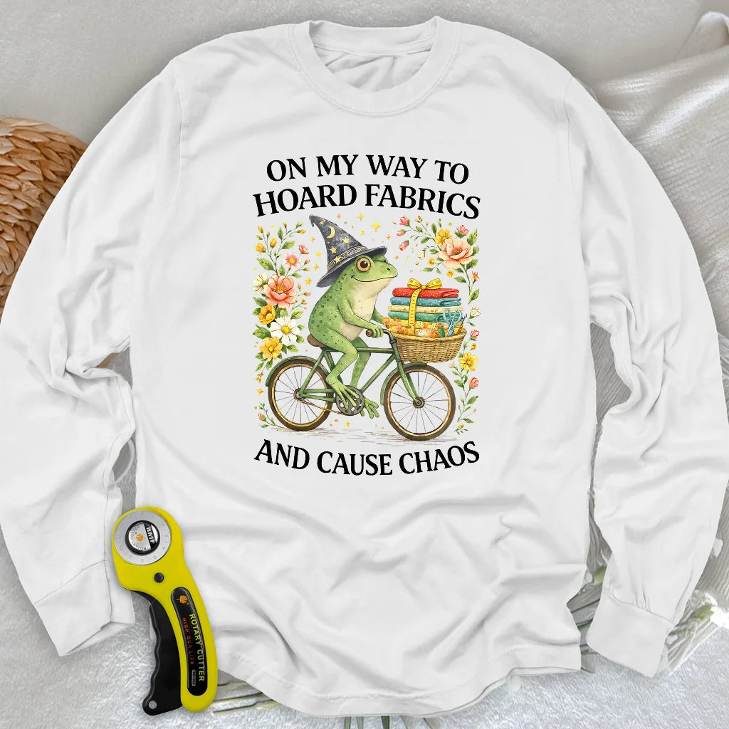 Way To Hoard Fabric Long Sleeve T-shirt