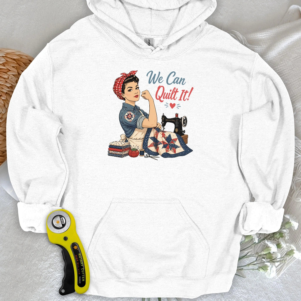 We Can Quilt It Hoodie