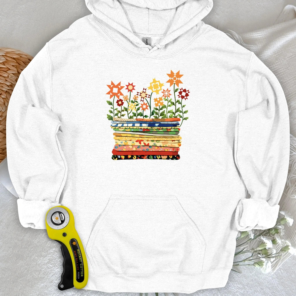 Where Quilts Bloom Hoodie