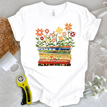 Where Quilts Bloom T-Shirt