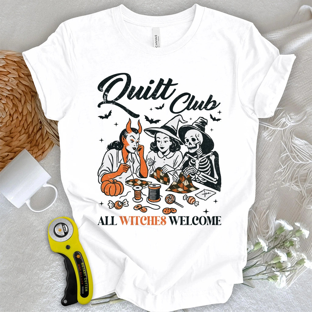 Witches' Quilt Club T-shirt