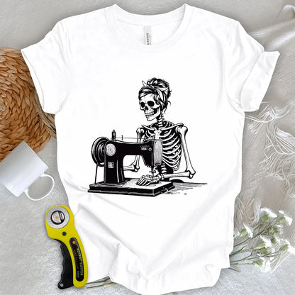 Quilting Skeleton T-shirt