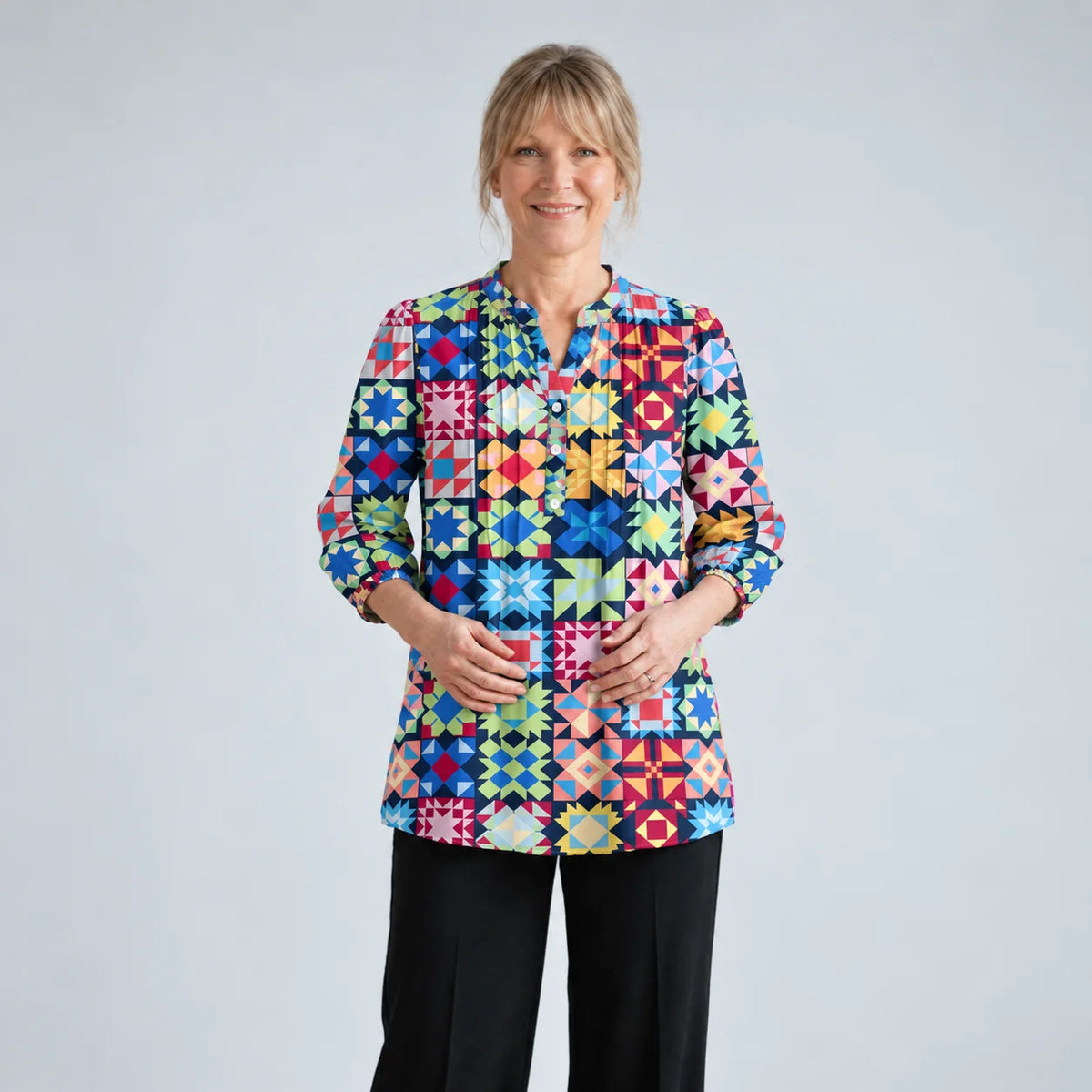Patchwork Celebration Blouse