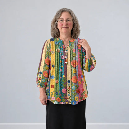 Bunte Bluse