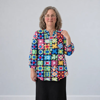 Patchwork Celebration Blouse