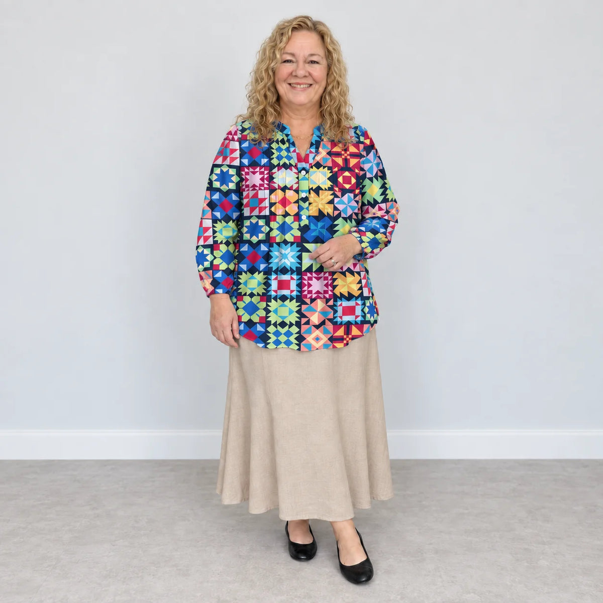 Patchwork Celebration Blouse