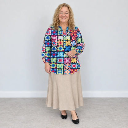 Patchwork Celebration Blouse