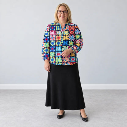 Patchwork Celebration Blouse