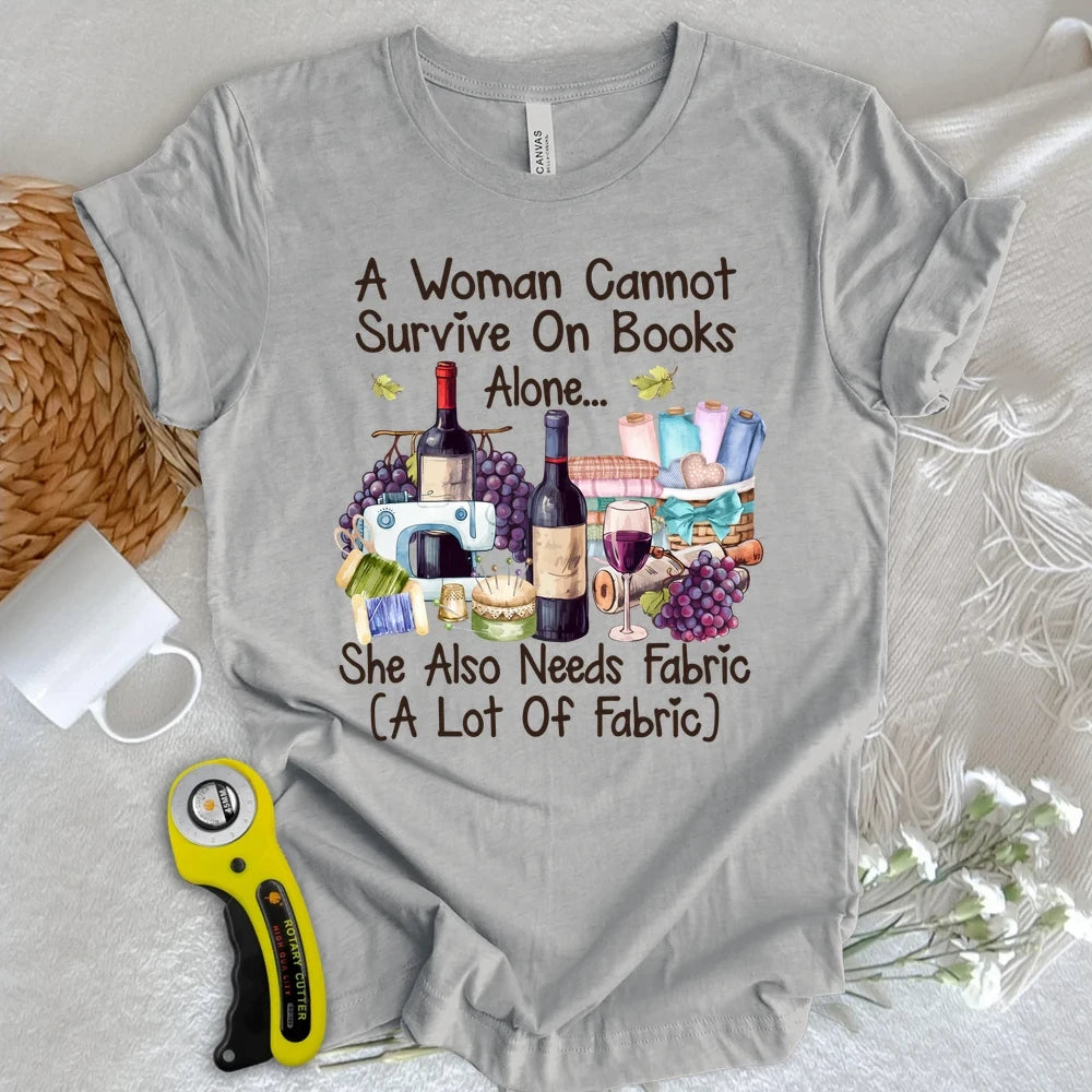 Wine and Fabric Lover T-shirt